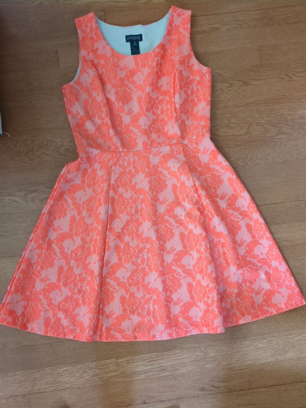 Enfocus Studio Fit & Flare Lace Dress